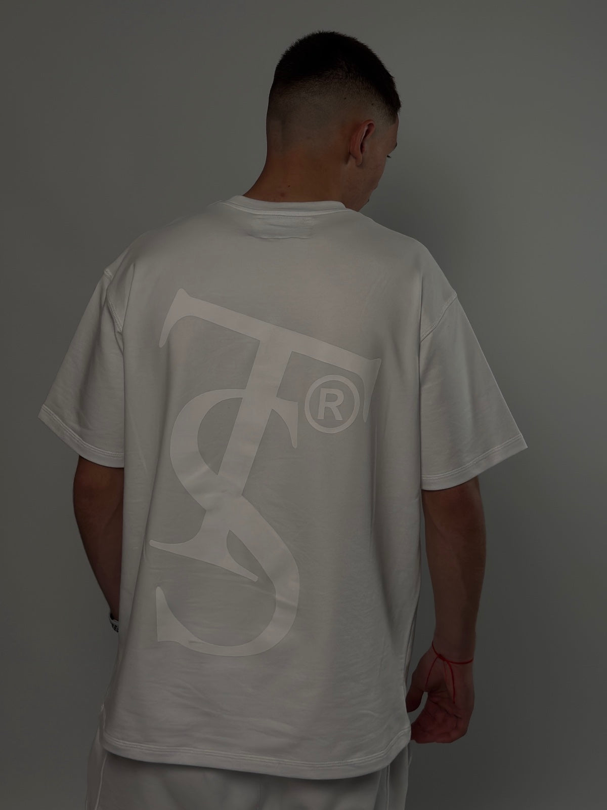 White Embroidery Trusted T-shirt